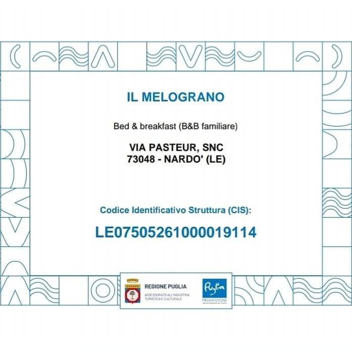 B&B Il Melograno Salento Torre Inserraglio Екстериор снимка